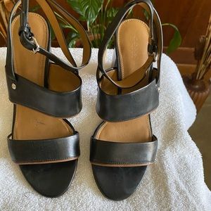 Coach Ankle Strap. Slight worn. Size 6.5